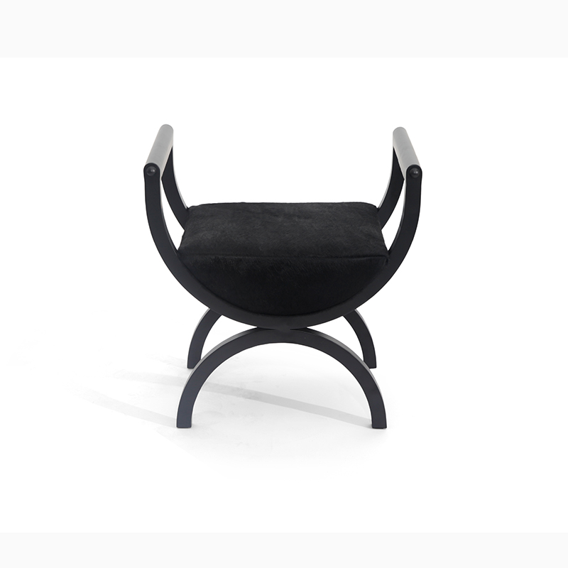 Square Drop Curule Chair Dark Replica KC188